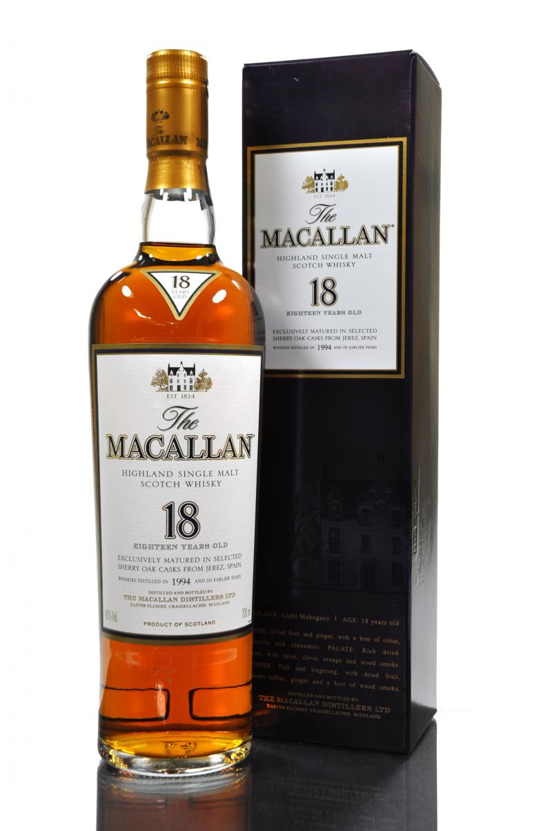 Macallan 1994 - 18 Year Old