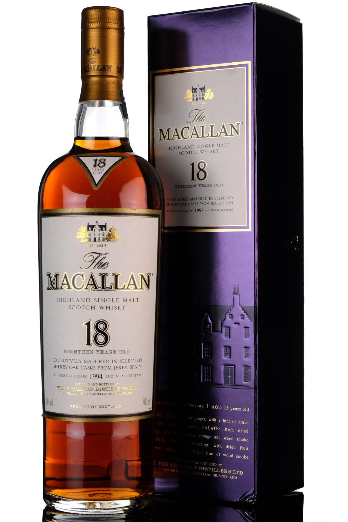 Macallan 1994 - 18 Year Old