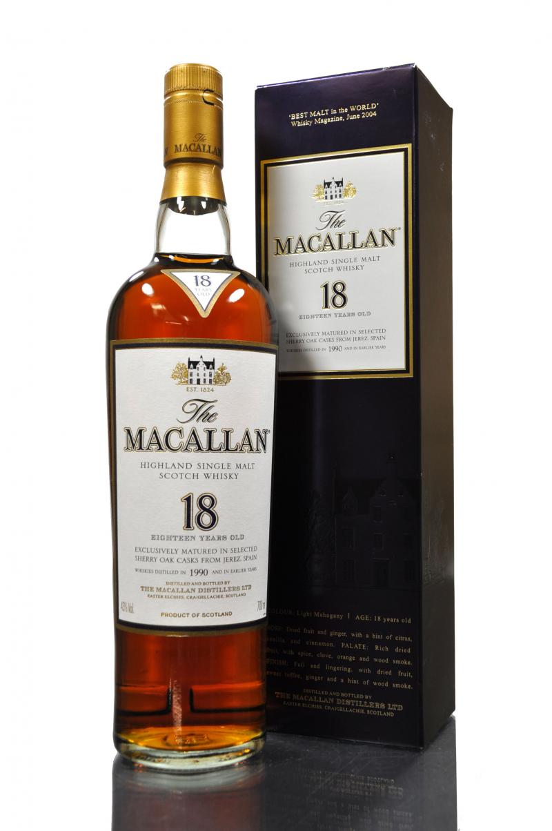 Macallan 1990 - 18 Year Old