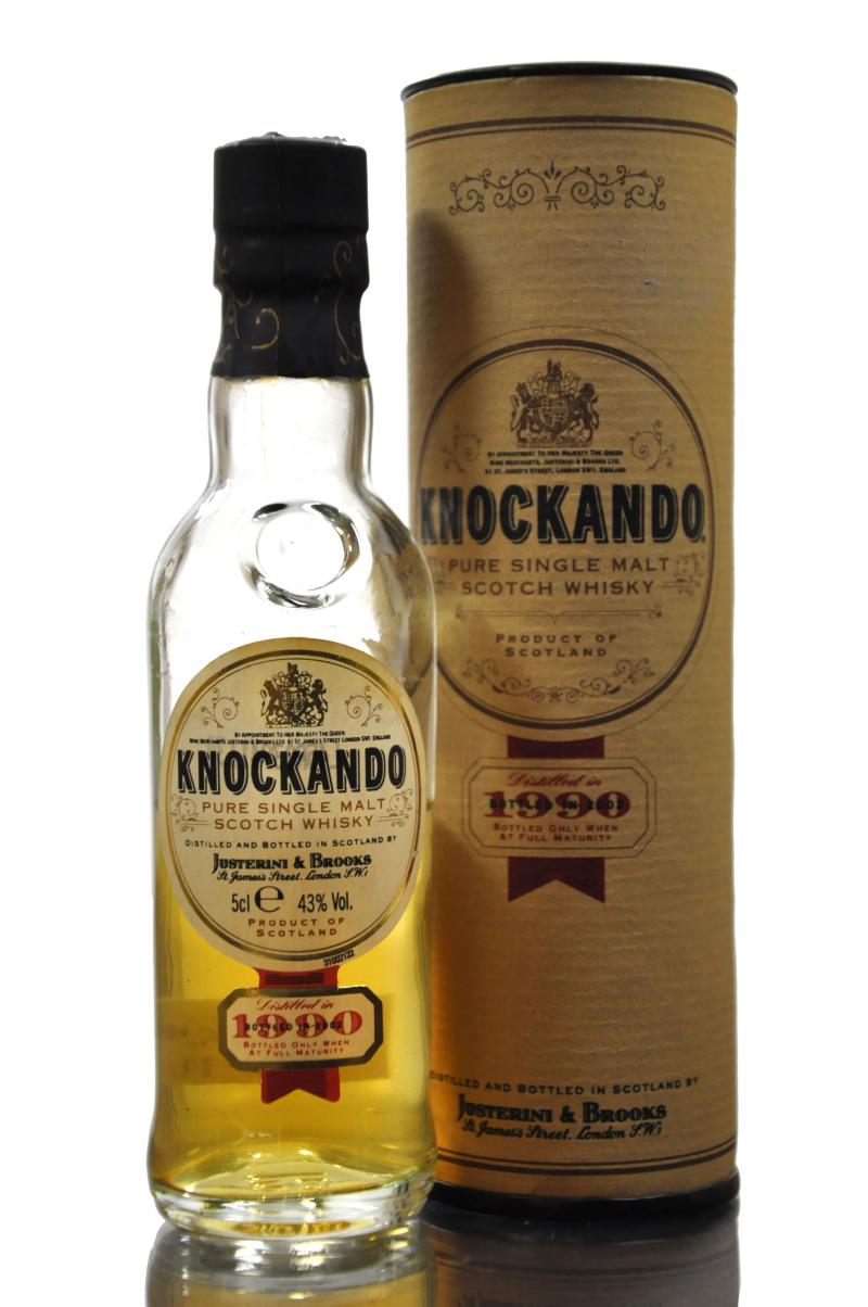 Knockando 1990 - Bottled 2002 Miniature