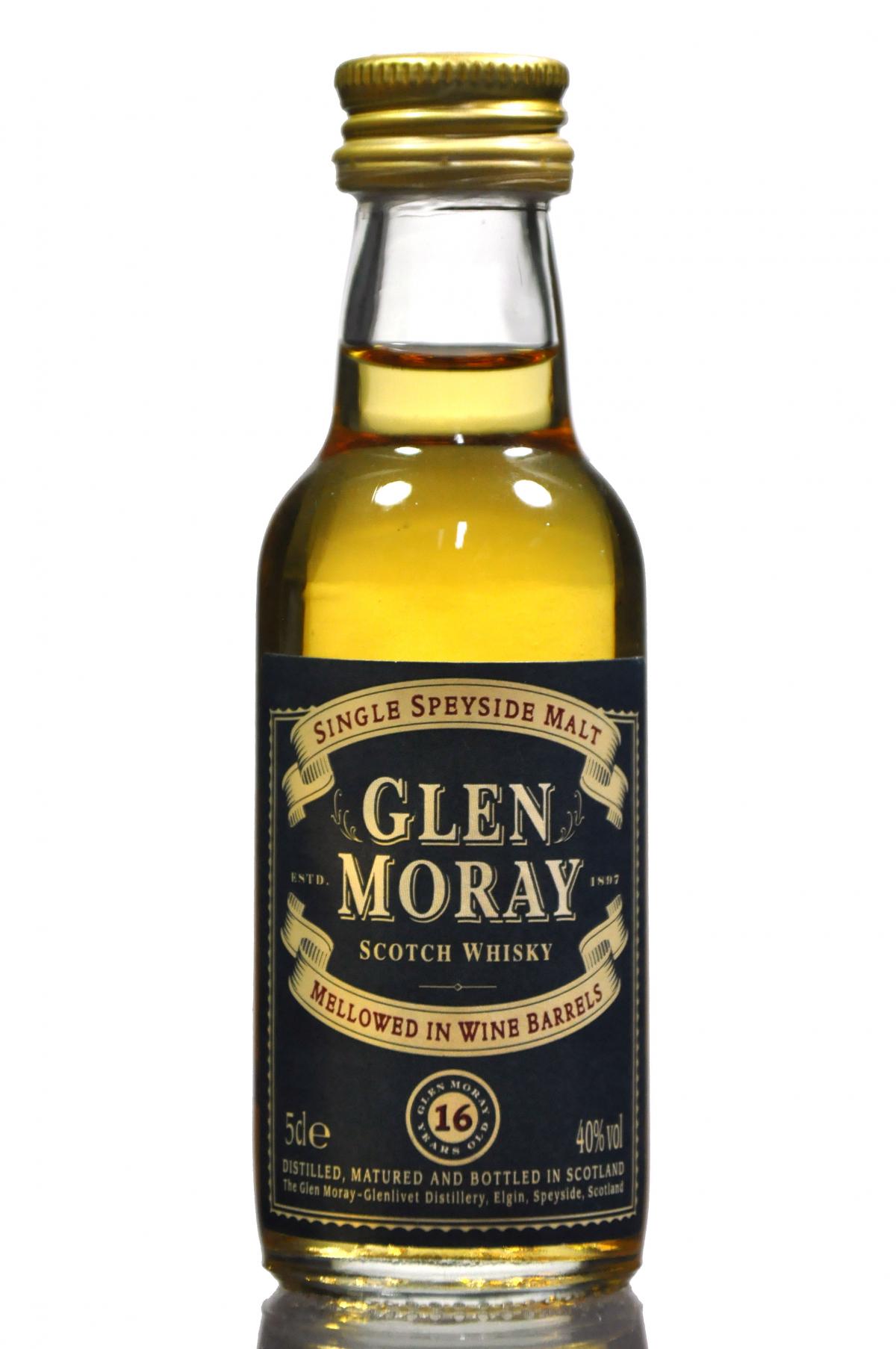 Glen Moray 16 Year Old Miniature