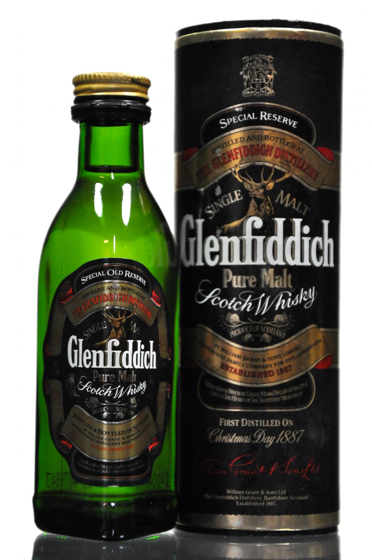 Glenfiddich Pure Malt Miniature