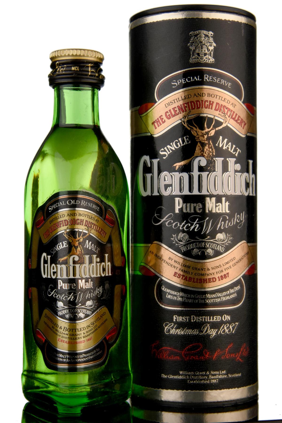 Glenfiddich Pure Malt Miniature