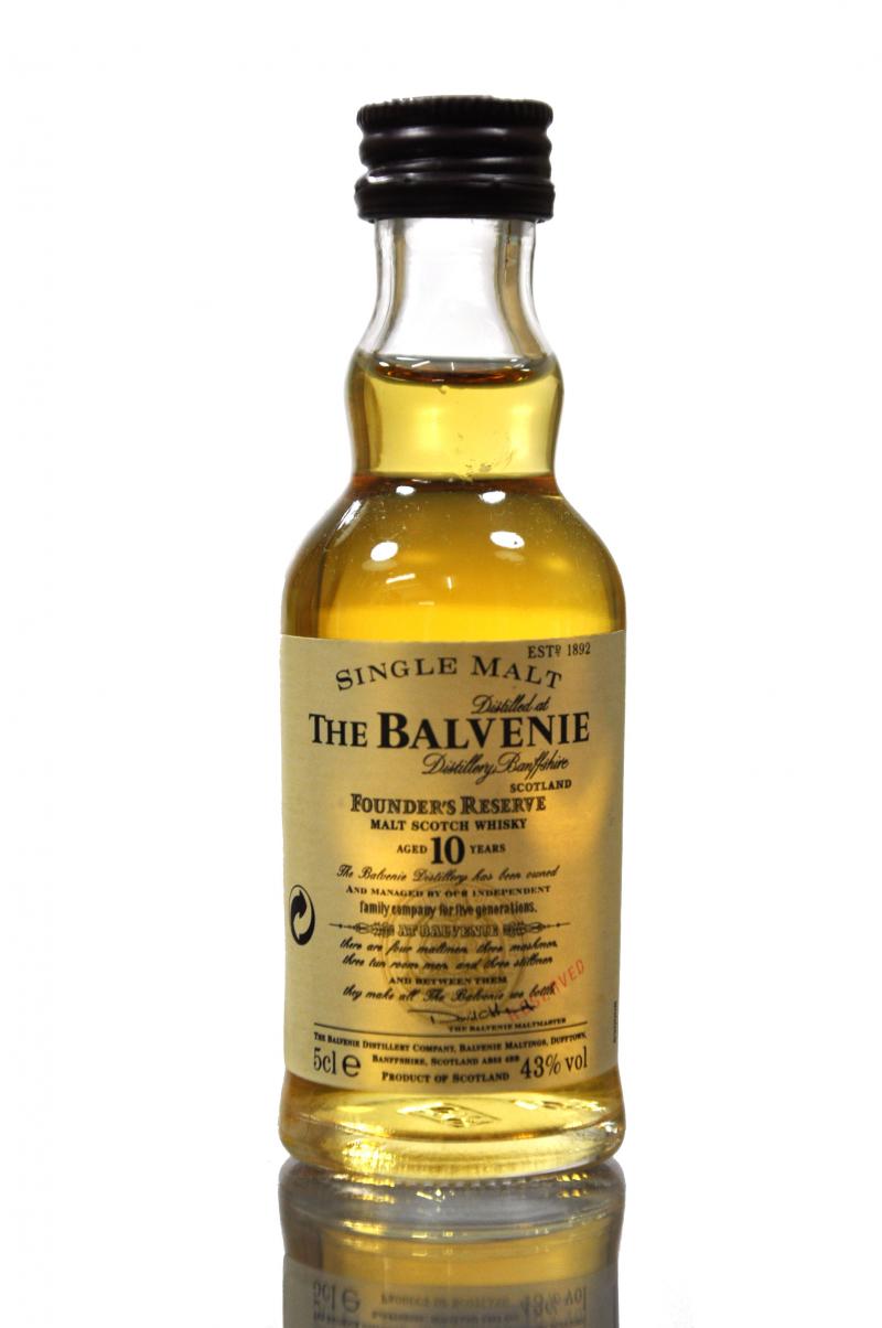 Balvenie 10 Year Old - Founders Reserve - Miniature