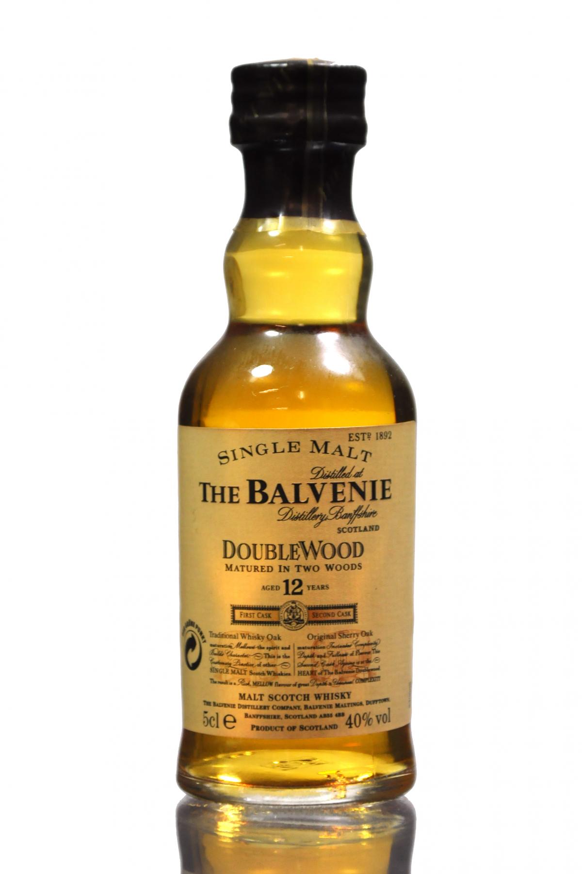 Balvenie 12 Year Old - Doublewood Miniature