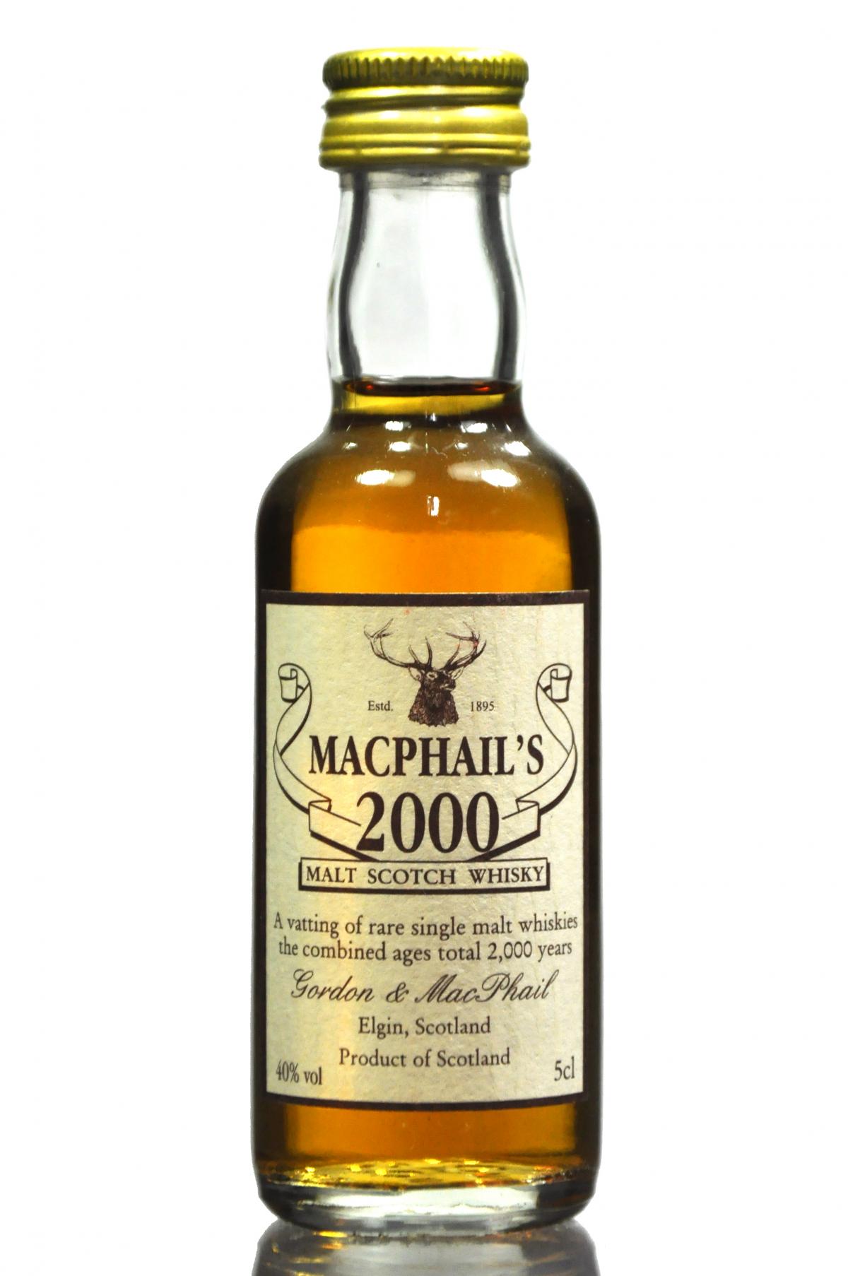 MacPhails 2000 - Gordon & MacPhail Miniature