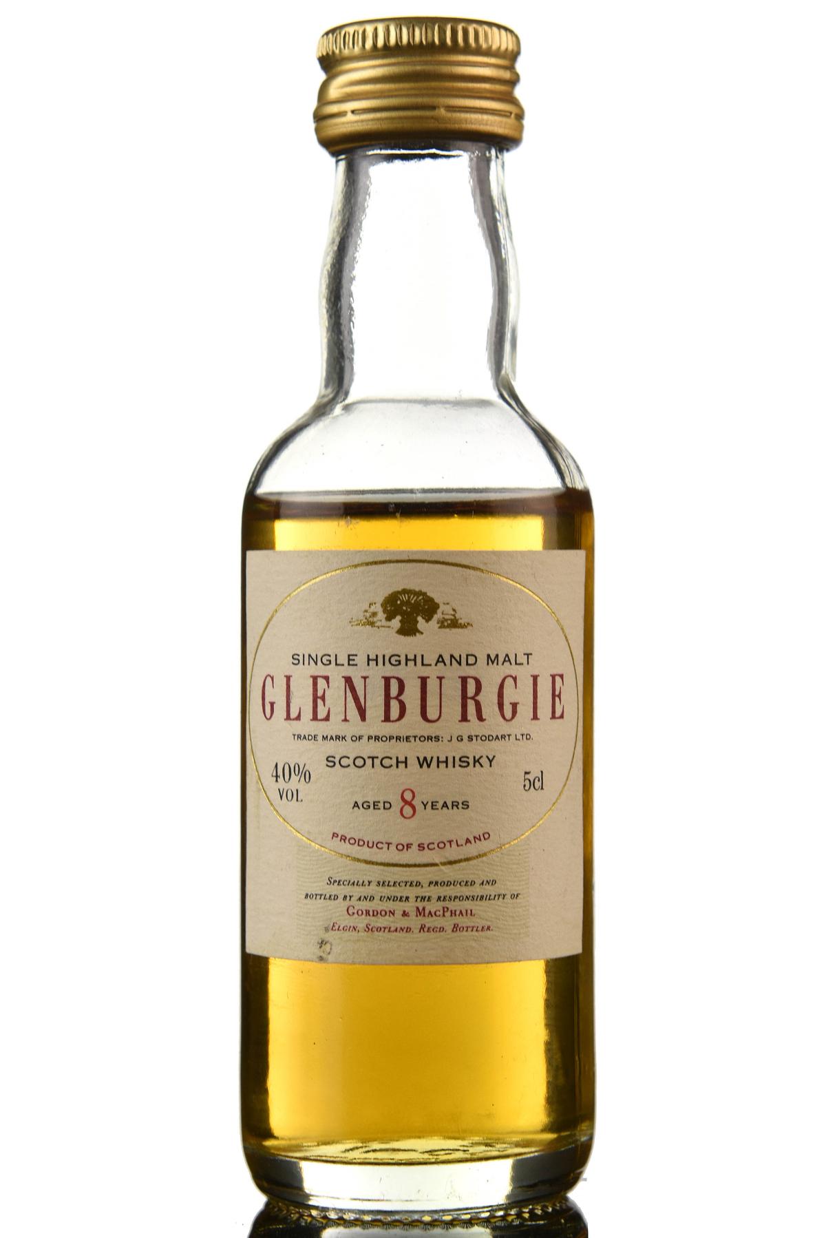 Glenburgie 8 Year Old - Gordon & MacPhail Miniature