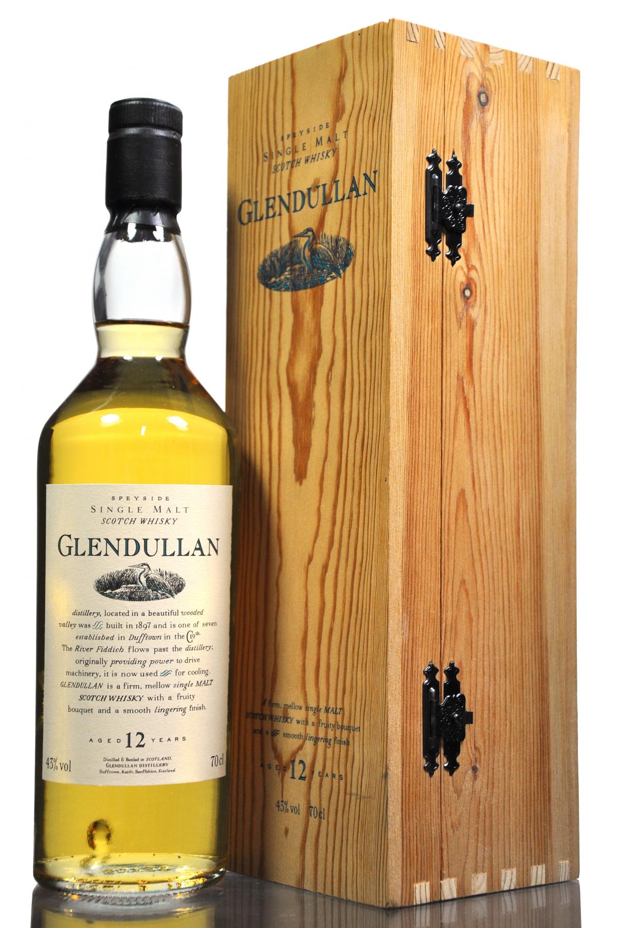 Glendullan 12 Year Old - Flora & Fauna - Wooden Box