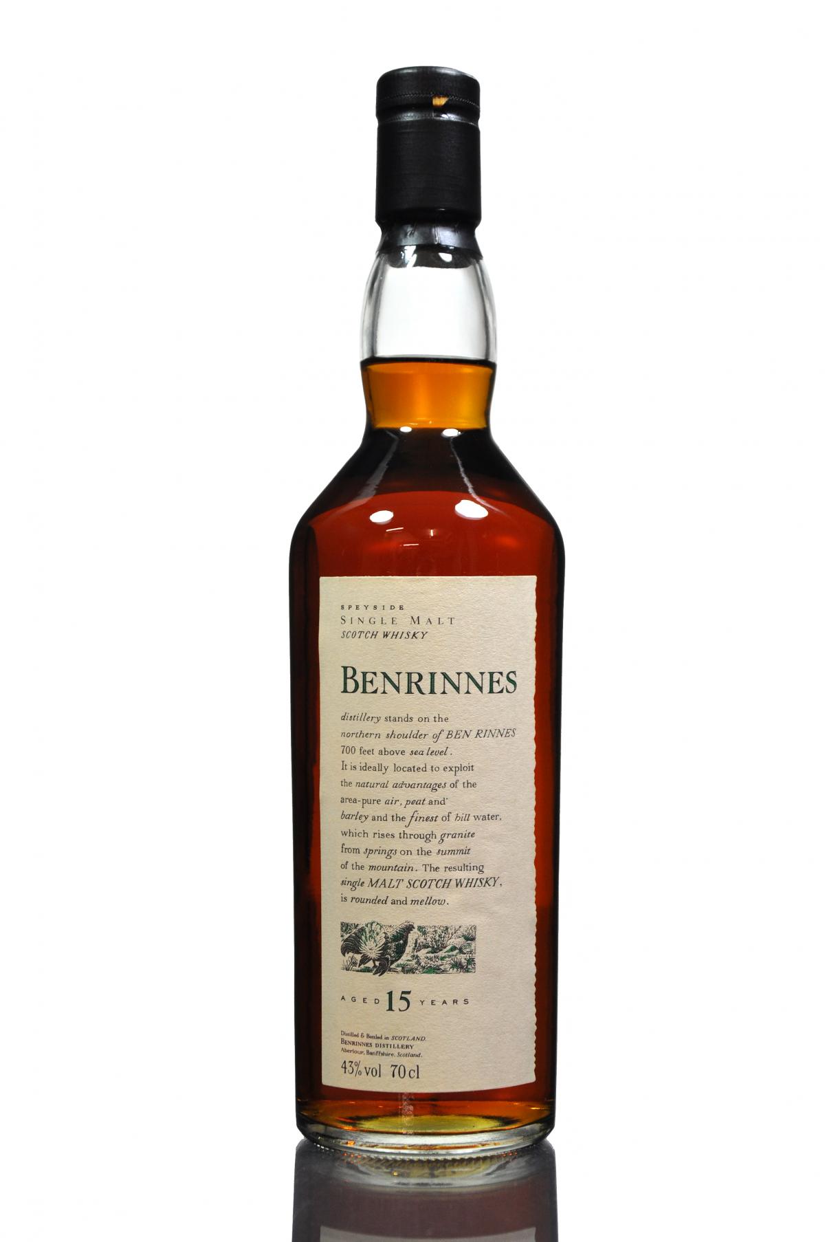 Benrinnes 15 Year Old - Flora & Fauna