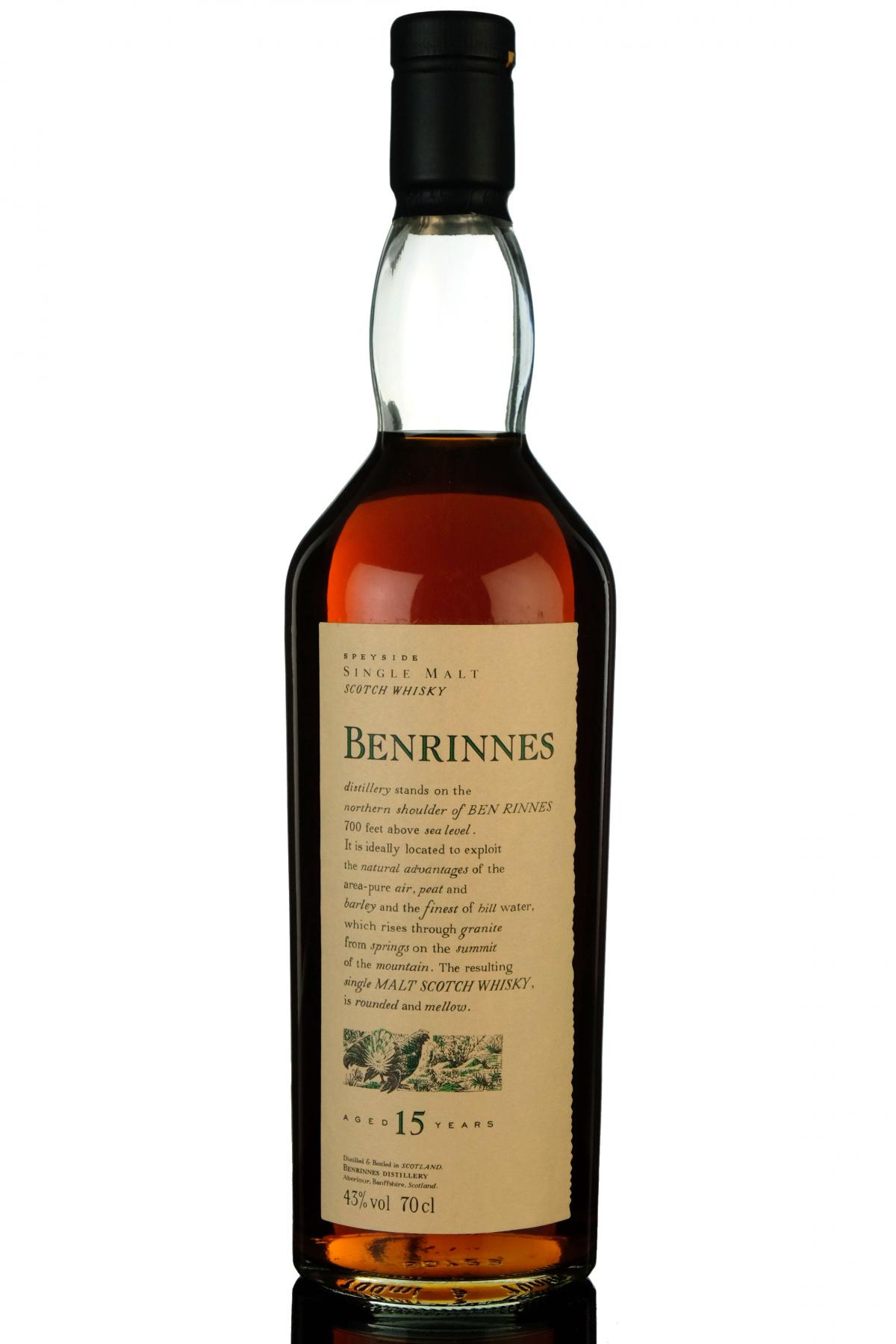 Benrinnes 15 Year Old - Flora & Fauna