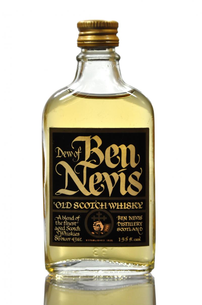 Dew Of Ben Nevis 86 Proof Miniature