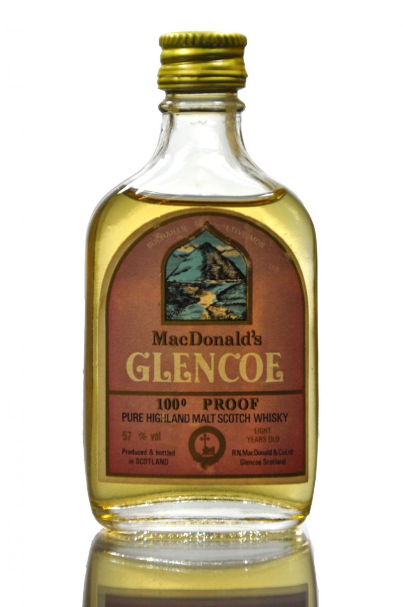 Glencoe 100 Proof Miniature