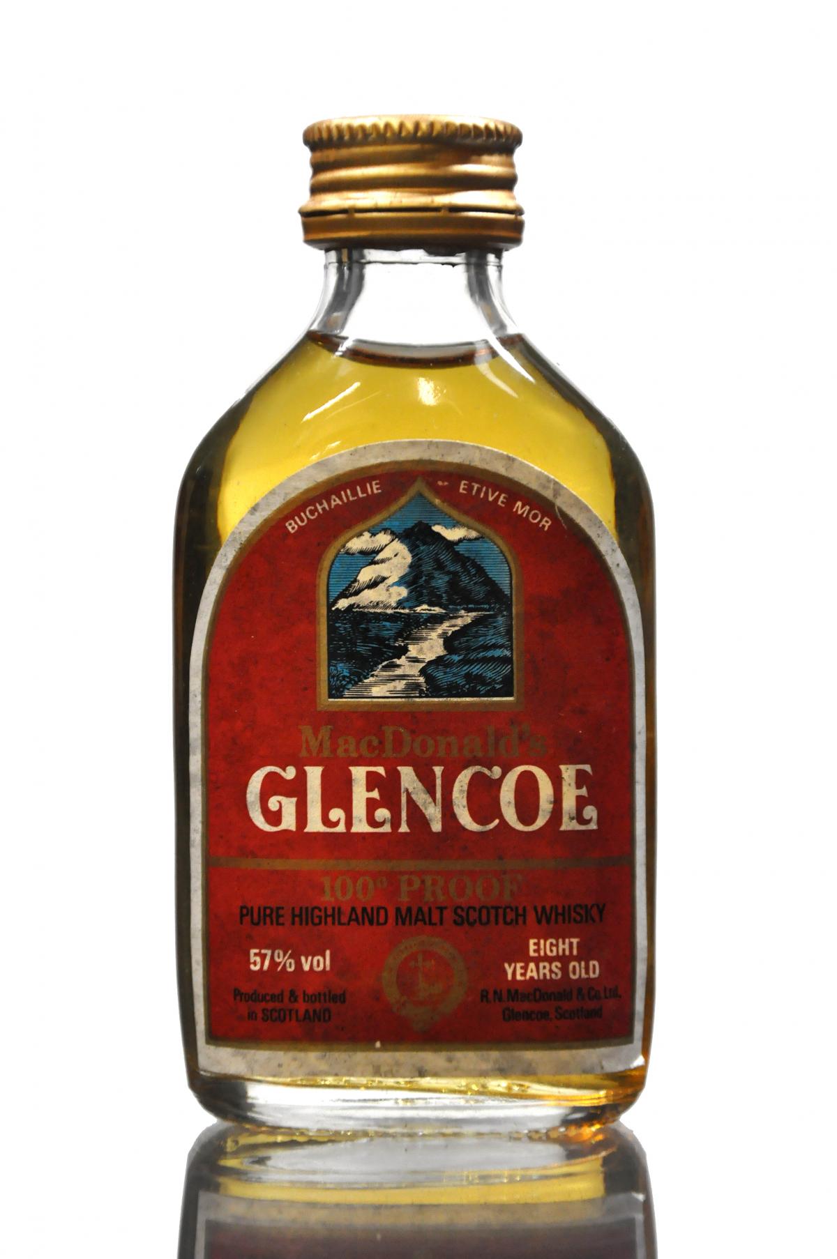 Glencoe 100 Proof Miniature