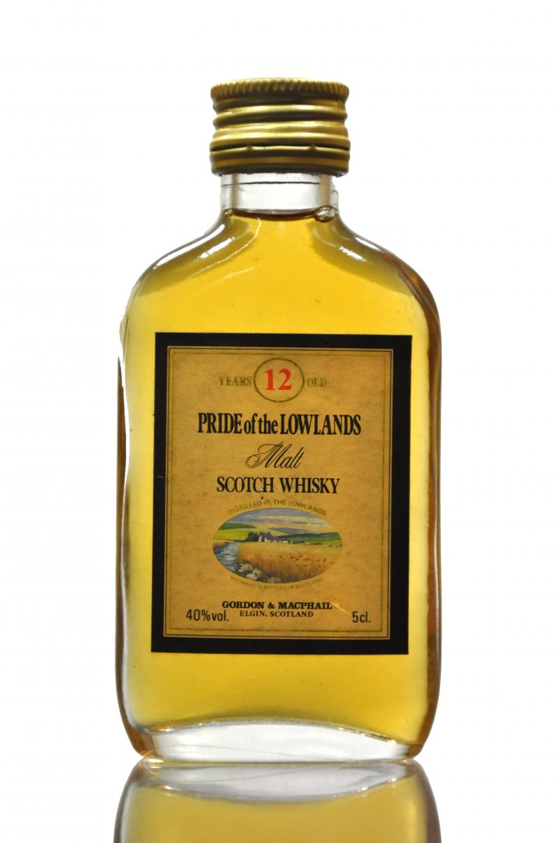 Pride Of The Lowlands 12 Year Old - Gordon & MacPhail Miniature