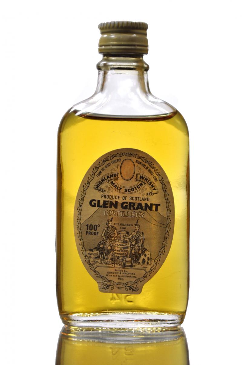 Glen Grant 8 Year Old - 100 Proof - Gordon & MacPhail Miniature