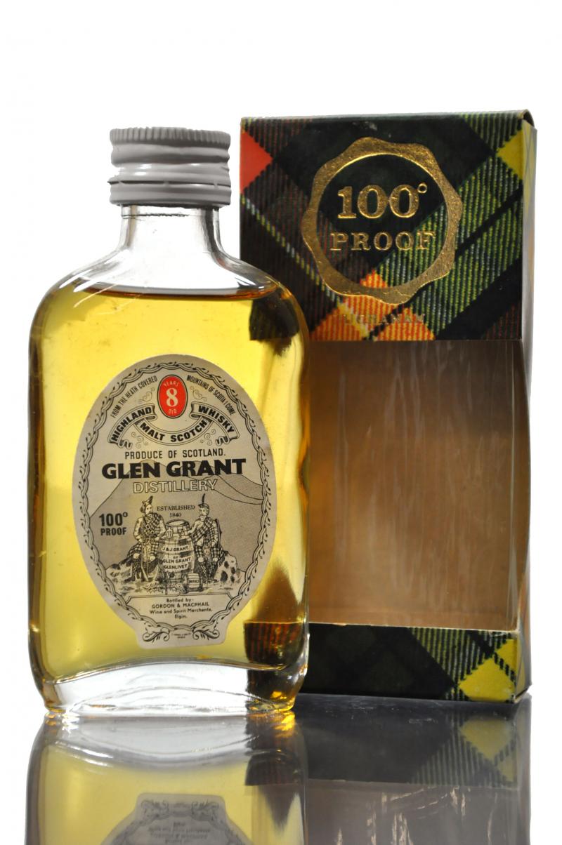 Glen Grant 8 Year Old - 100 Proof - Gordon & MacPhail Miniature