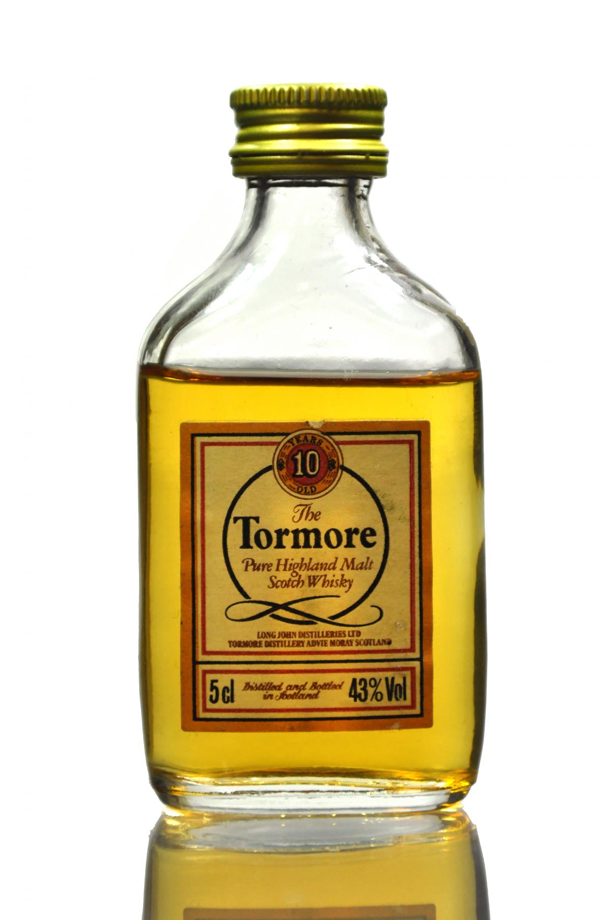 Tormore 10 Year Old Miniature