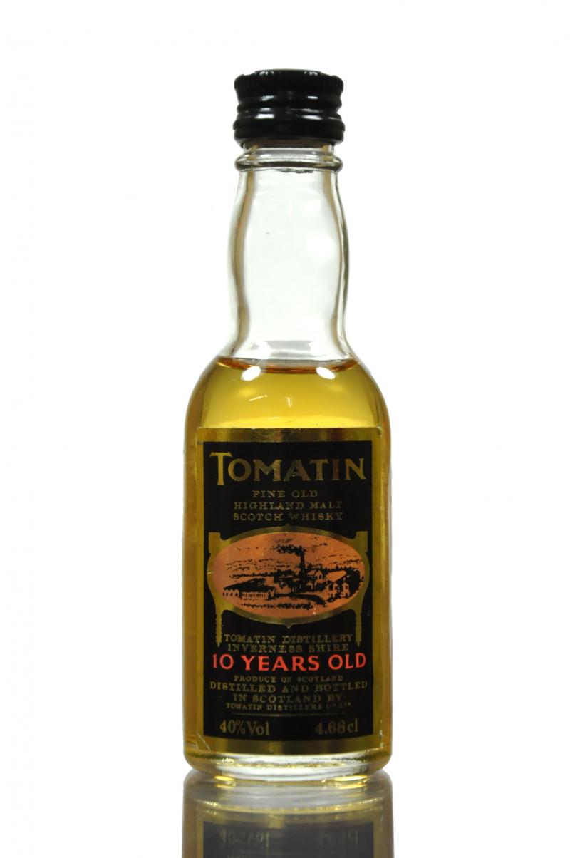 Tomatin 10 Year Old Miniature