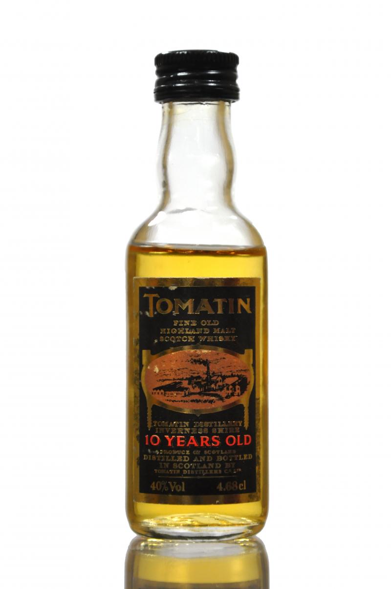 Tomatin 10 Year Old Miniature