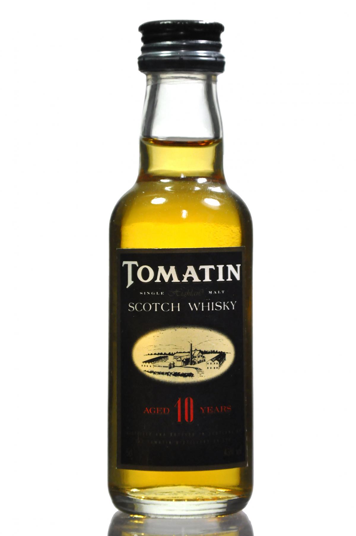 Tomatin 10 Year Old Miniature