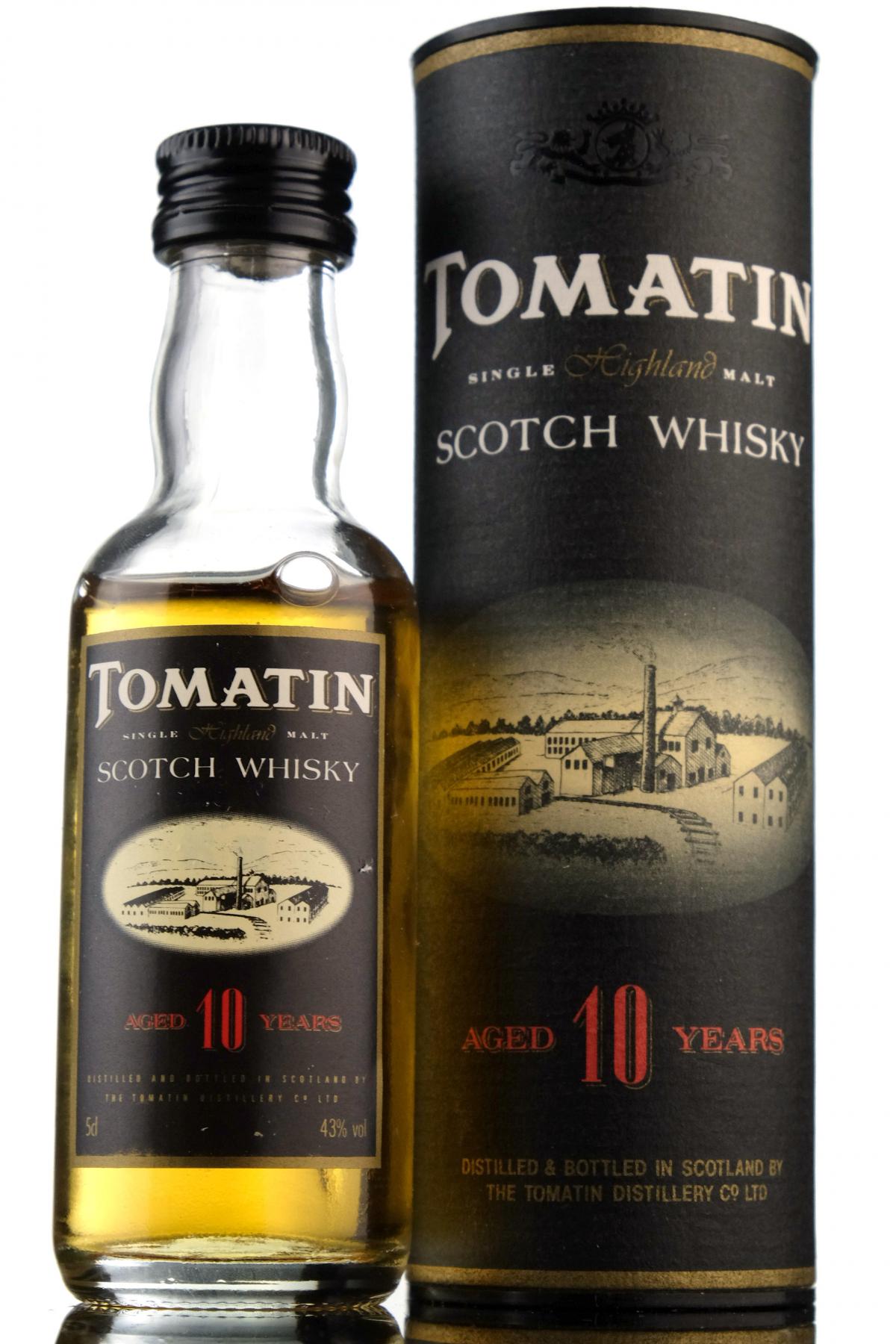 Tomatin 10 Year Old Miniature