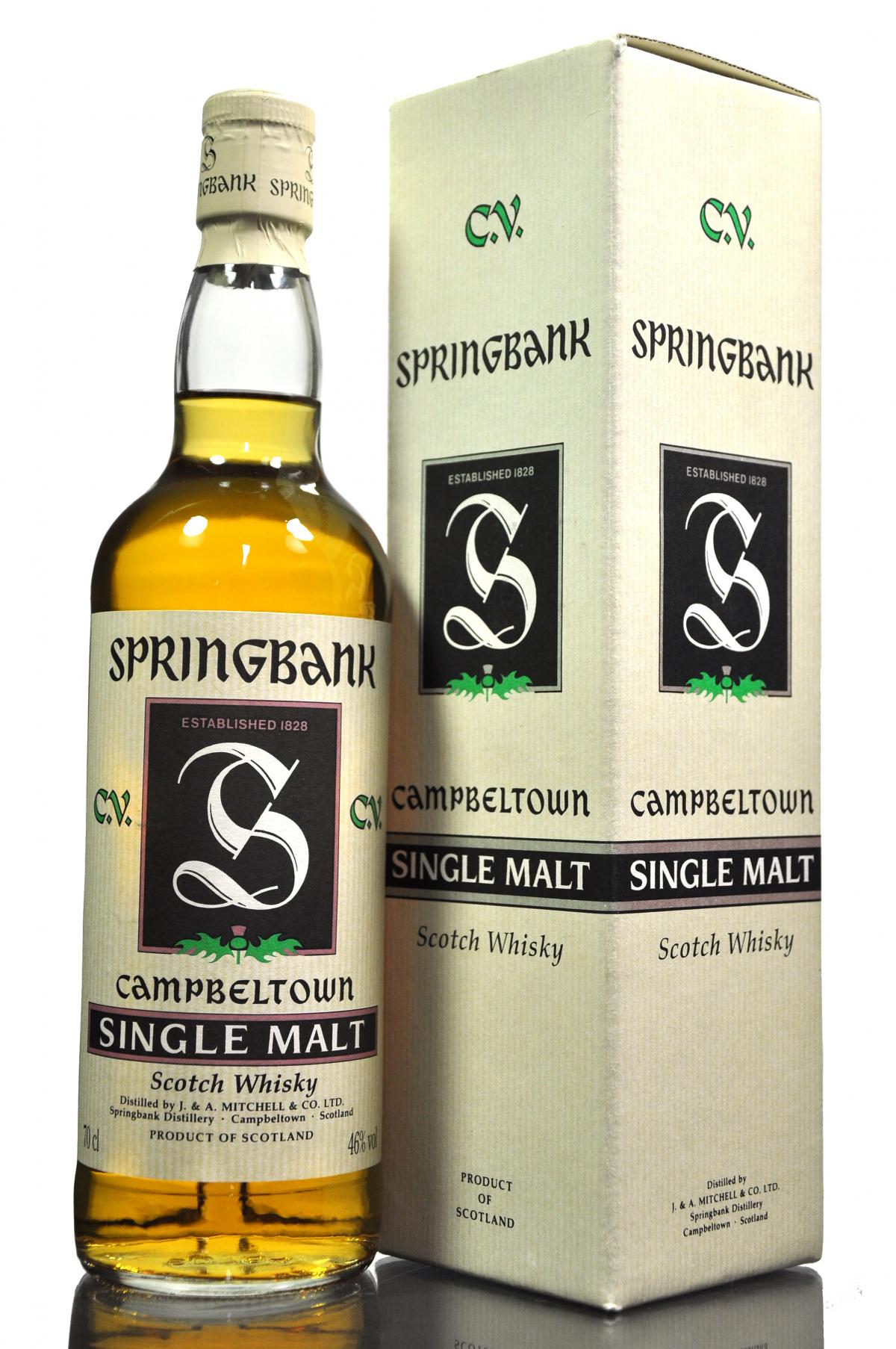 Springbank CV - 1990s