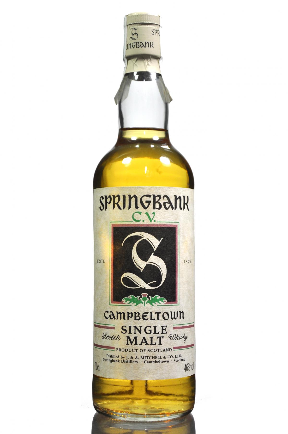 Springbank CV - 1990s