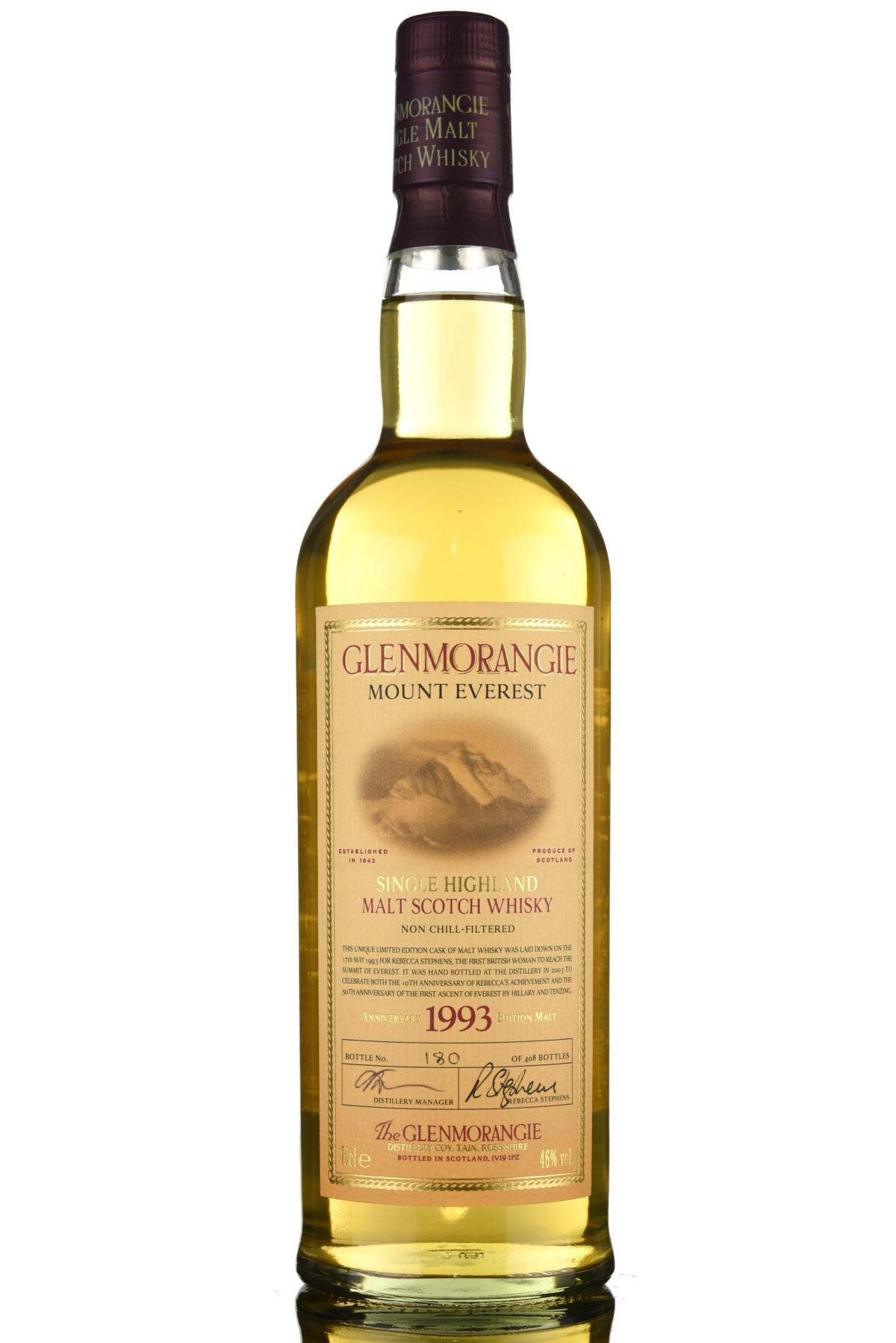 Glenmorangie 1993 - Mount Everest