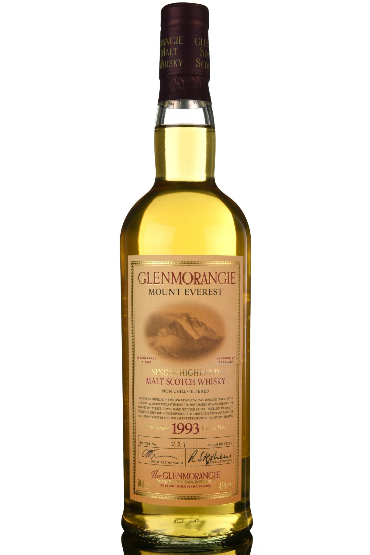 Glenmorangie 1993 - Mount Everest