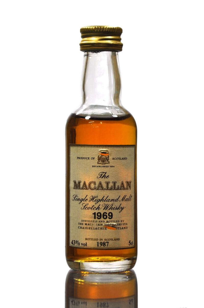 Macallan 1969-1987 Miniature