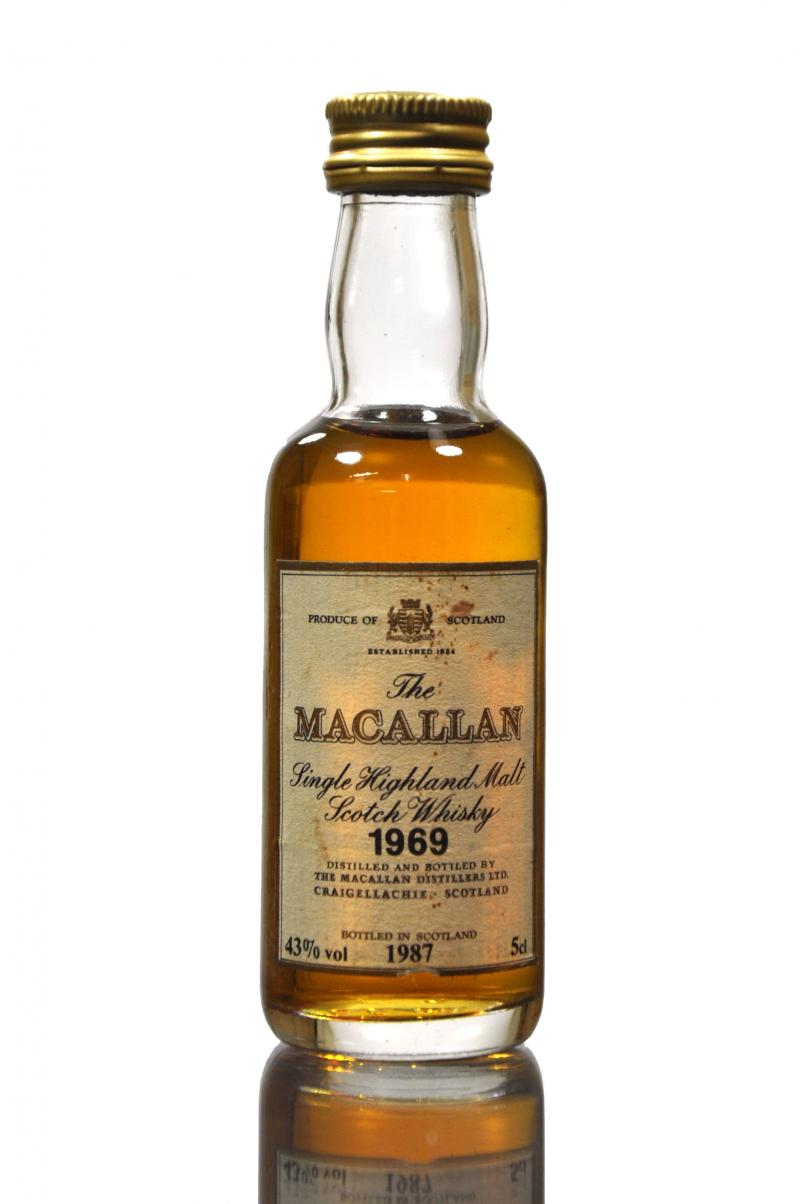 Macallan 1969-1987 Miniature