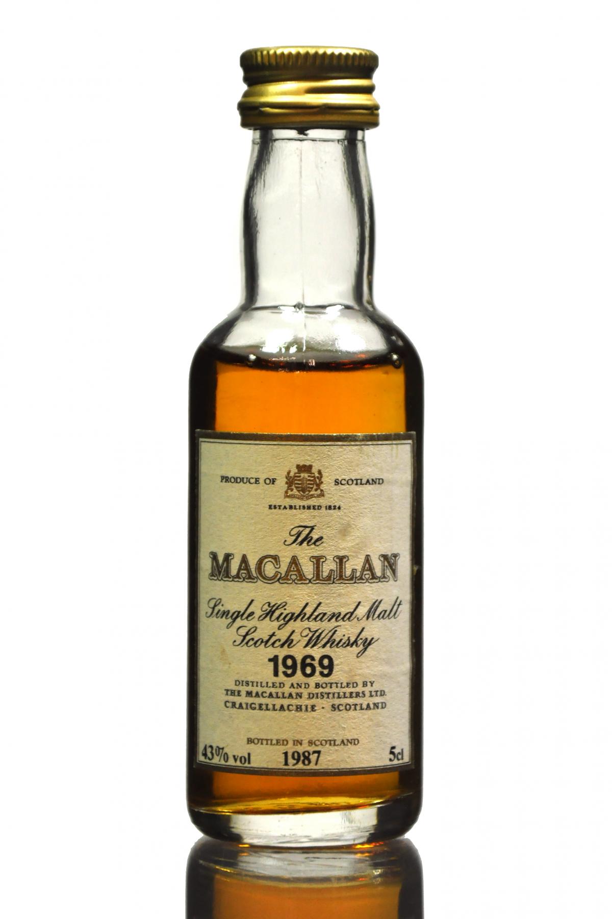 Macallan 1969-1987 Miniature