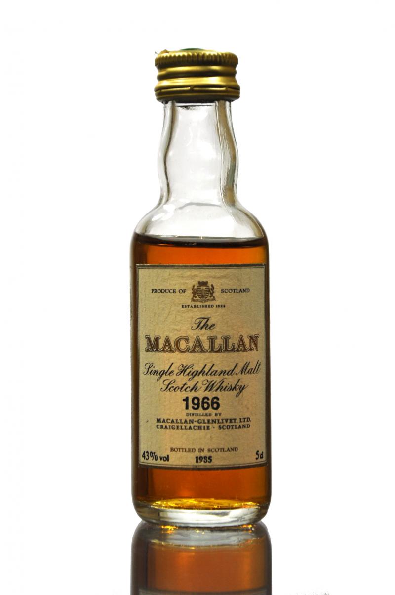 Macallan 1966-1985 Miniature