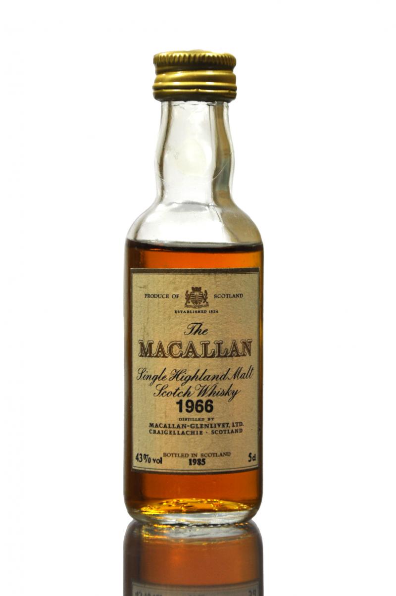 Macallan 1966-1985 Miniature