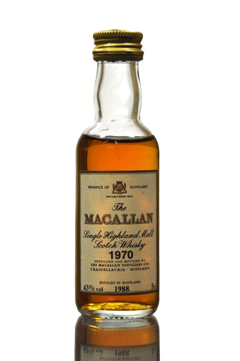 Macallan 1970-1988 Miniature