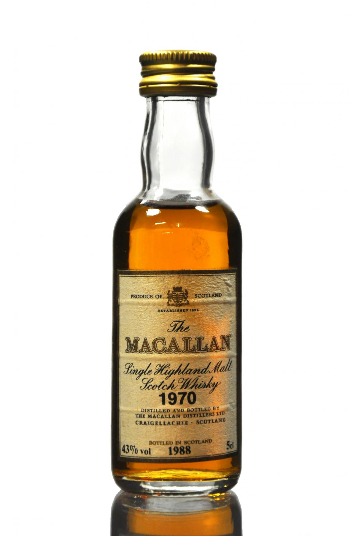 Macallan 1970-1988 Miniature