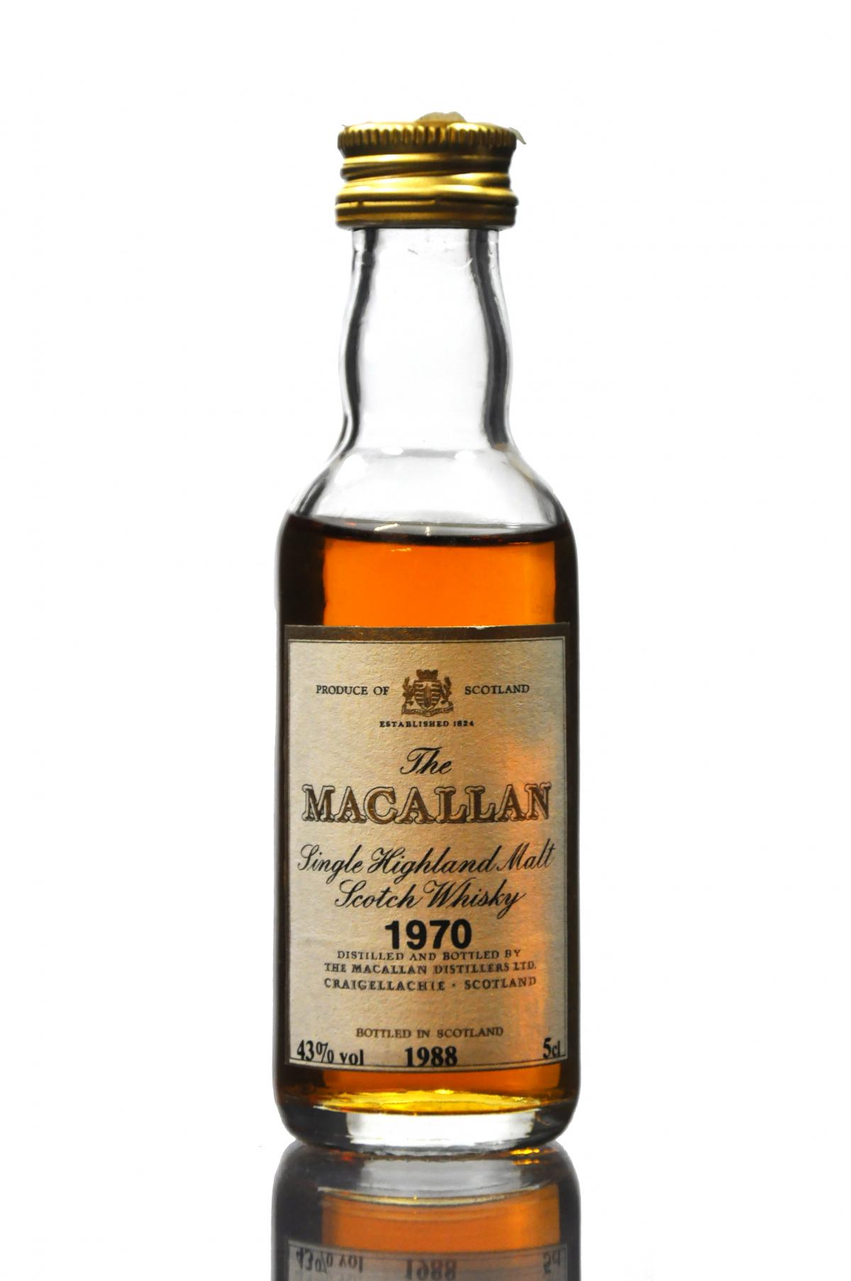 Macallan 1970-1988 Miniature