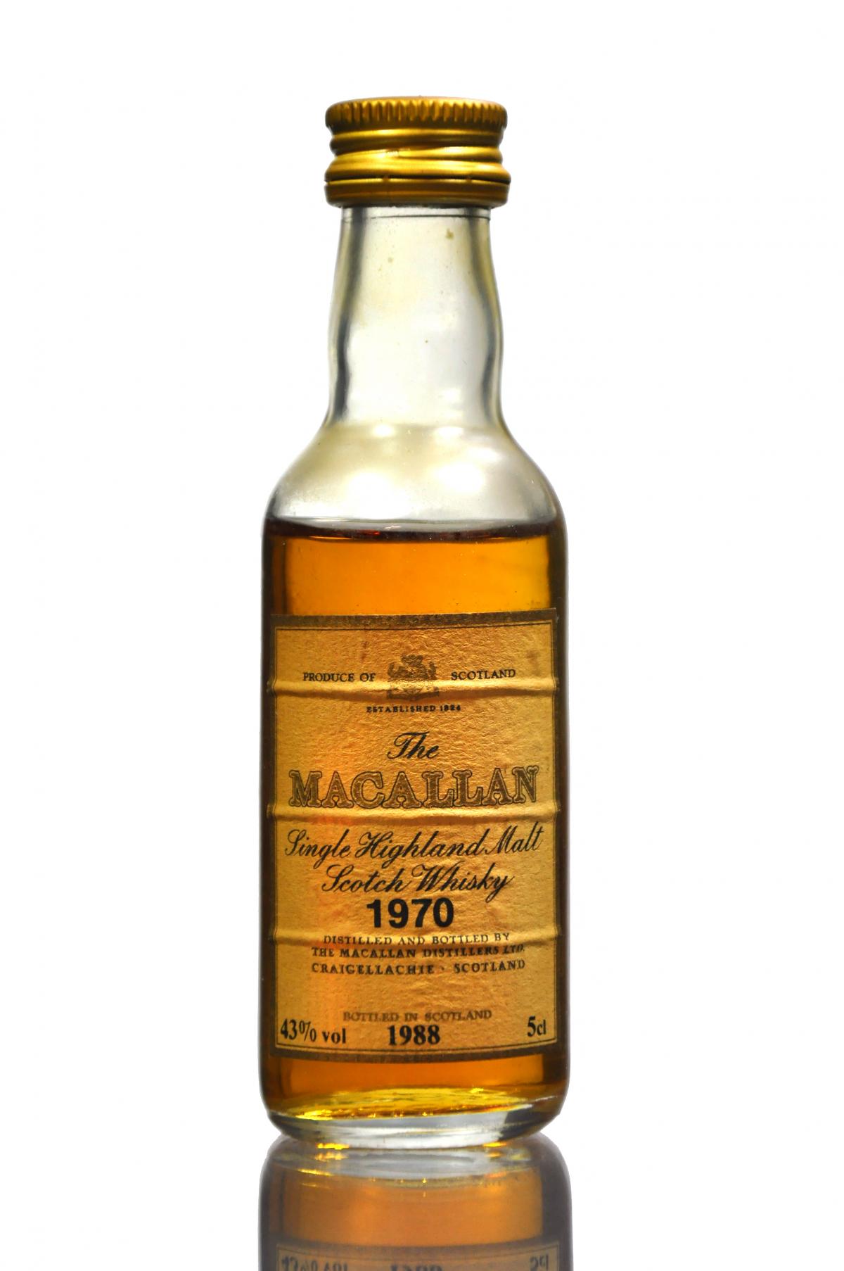 Macallan 1970-1988 Miniature