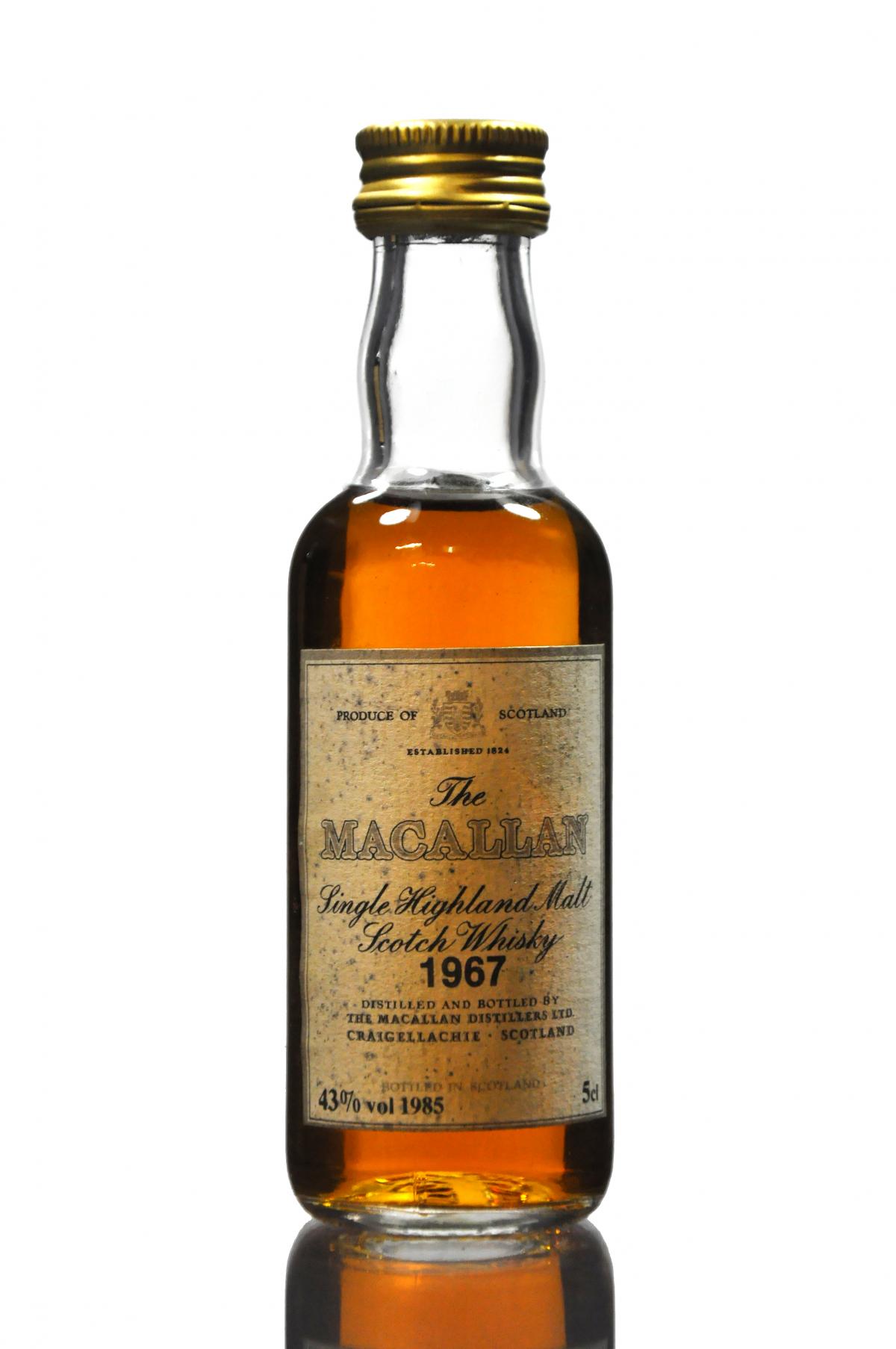 Macallan 1967-1985 Miniature