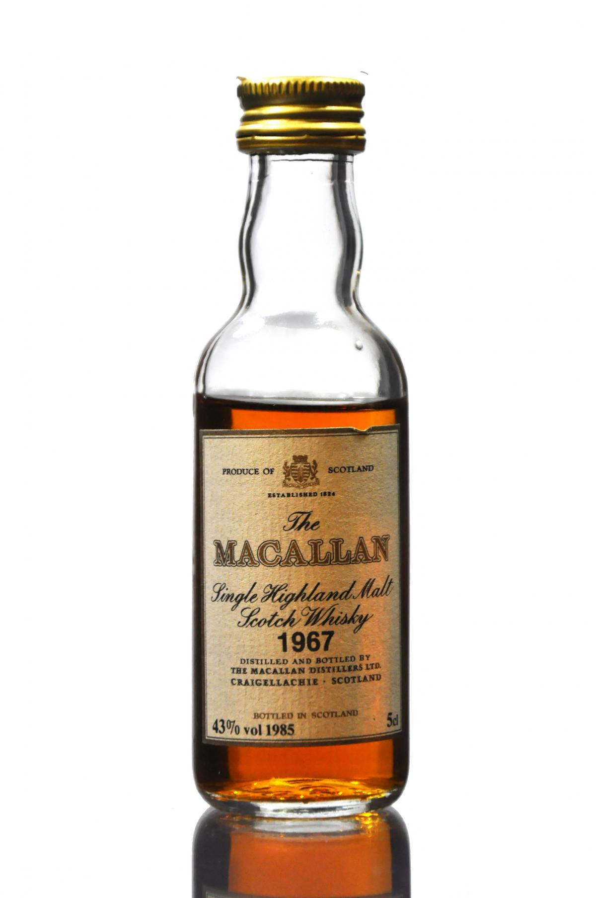 Macallan 1967-1985 Miniature