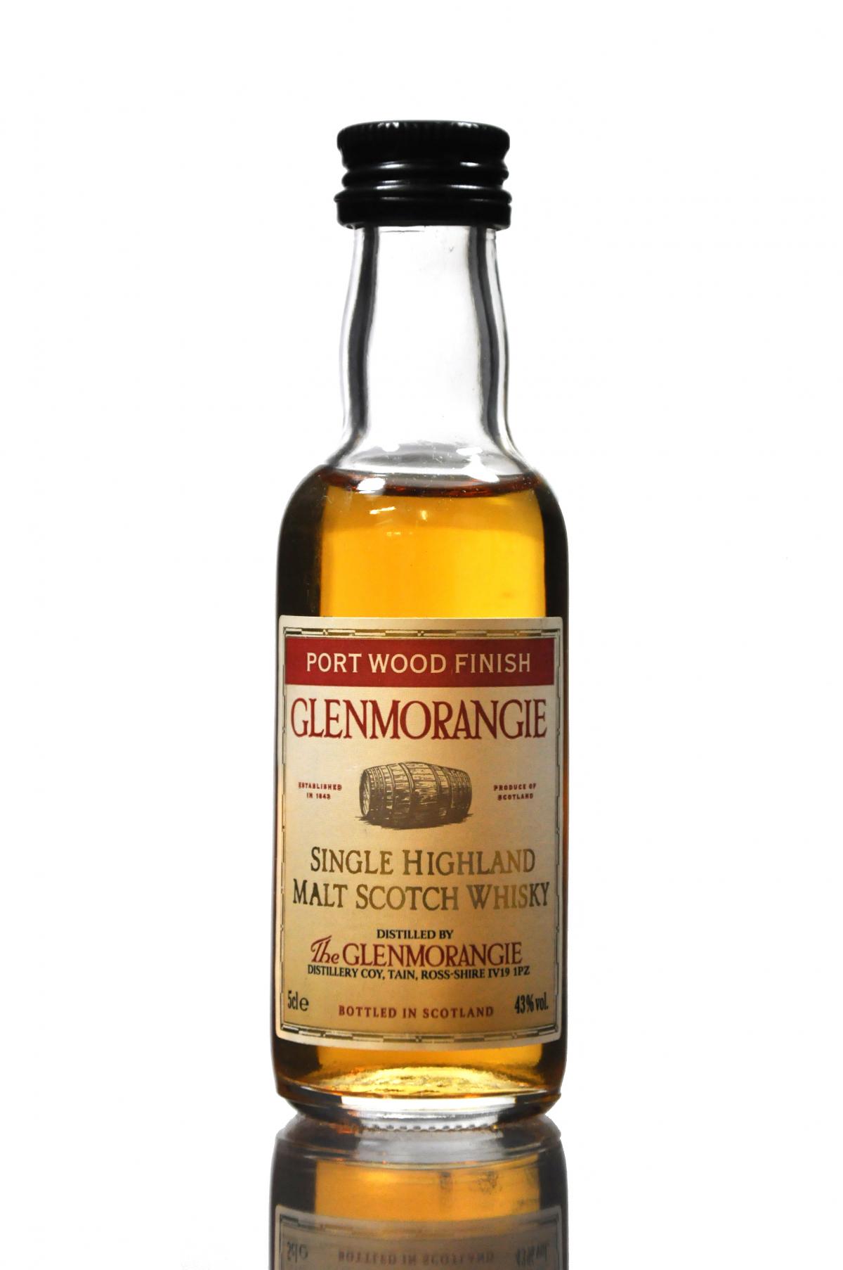 Glenmorangie Port Wood Finish Miniature