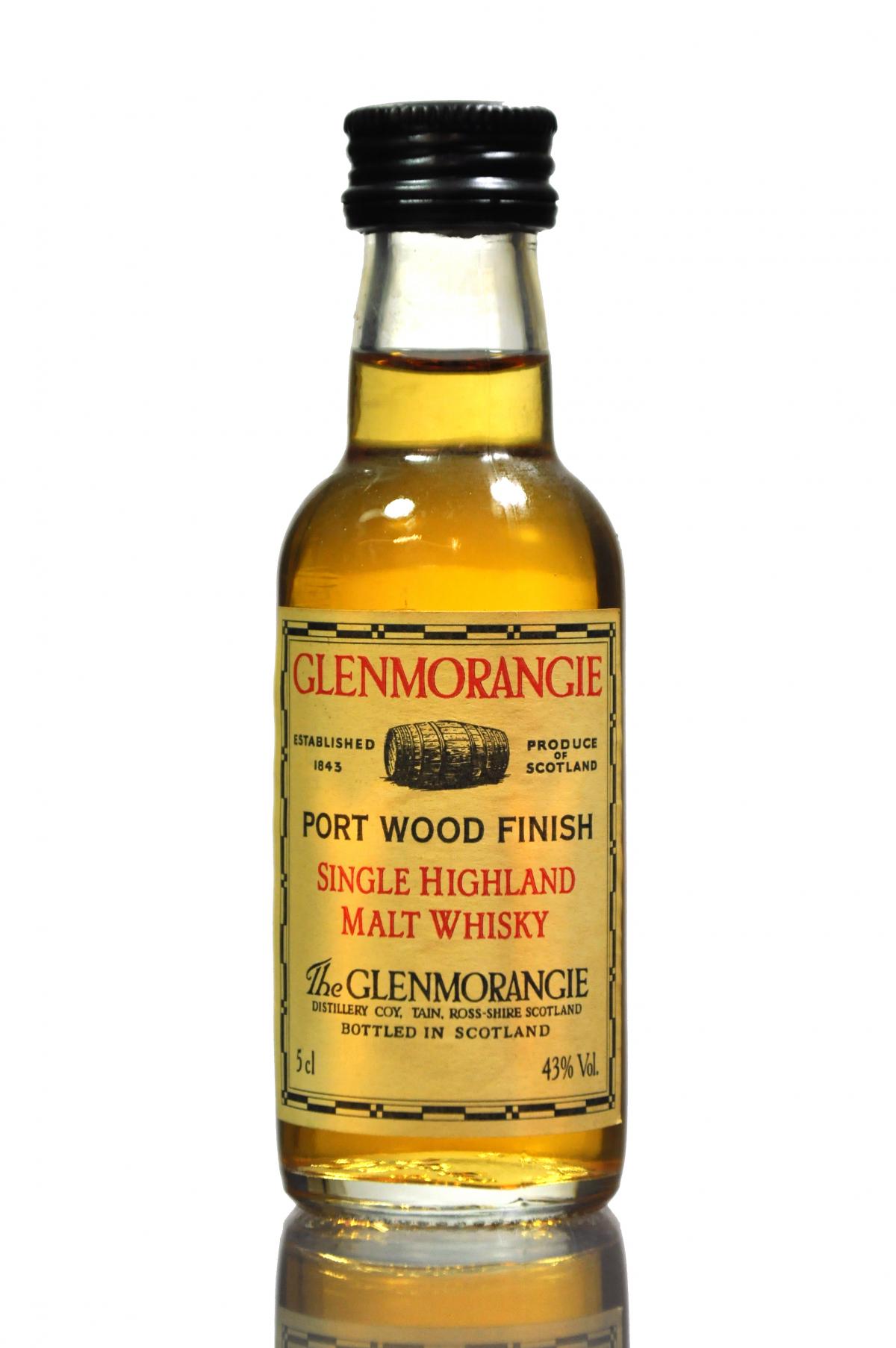 Glenmorangie Port Wood Finish Miniature