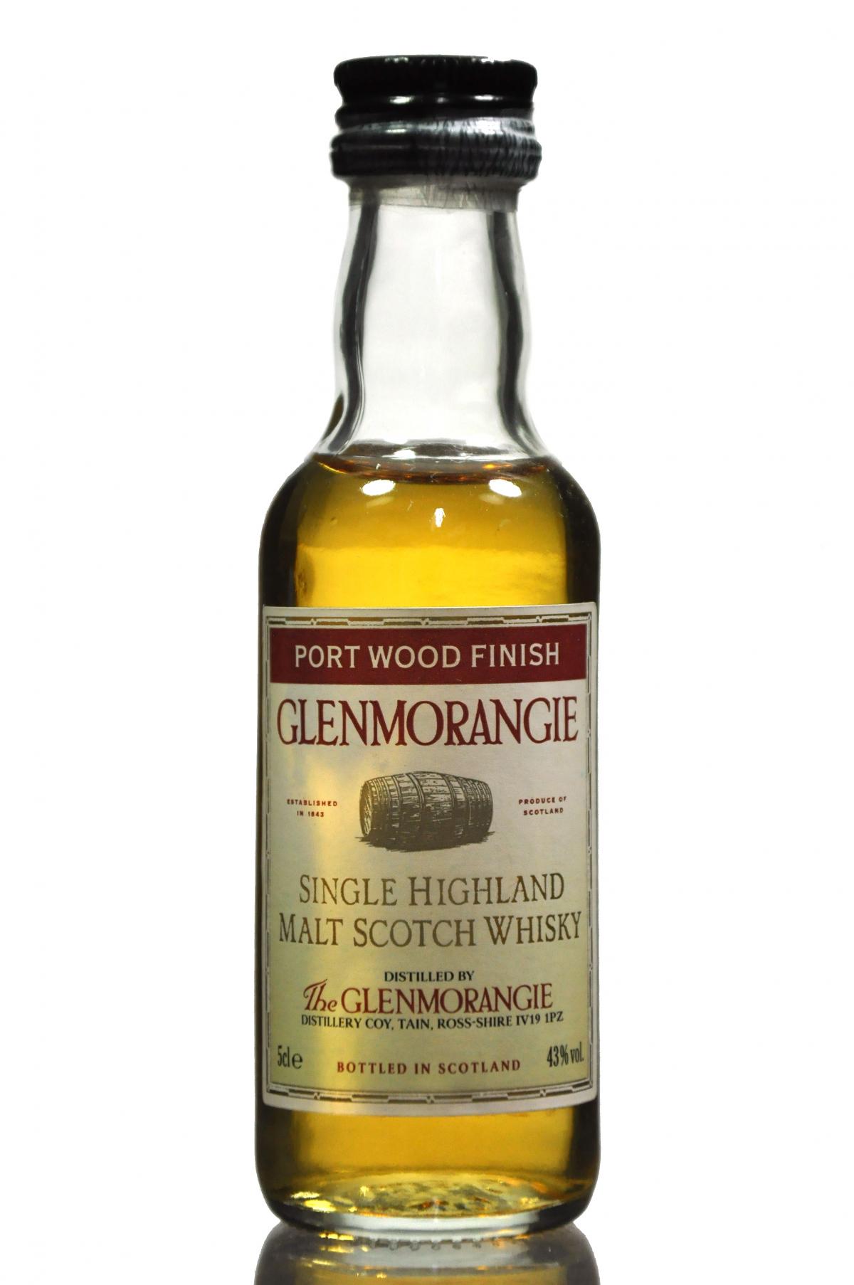 Glenmorangie Port Wood Finish Miniature