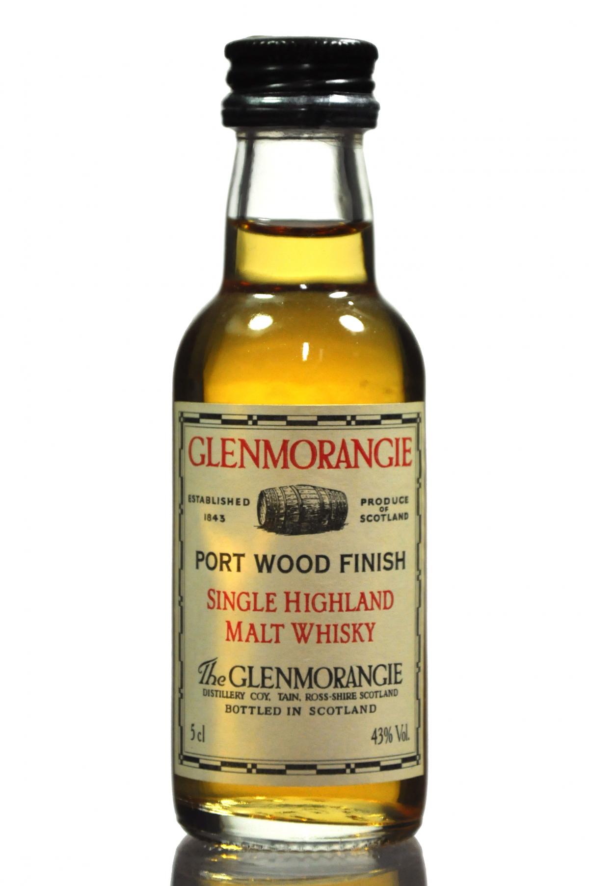 Glenmorangie Port Wood Finish Miniature