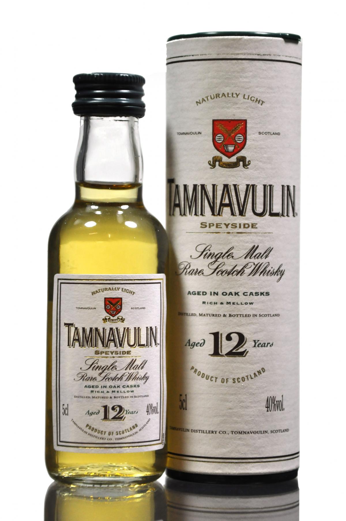 Tamnavulin 12 Year Old Miniature