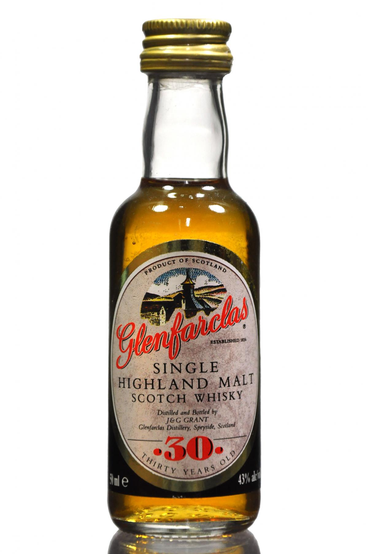 Glenfarclas 30 Year Old Miniature