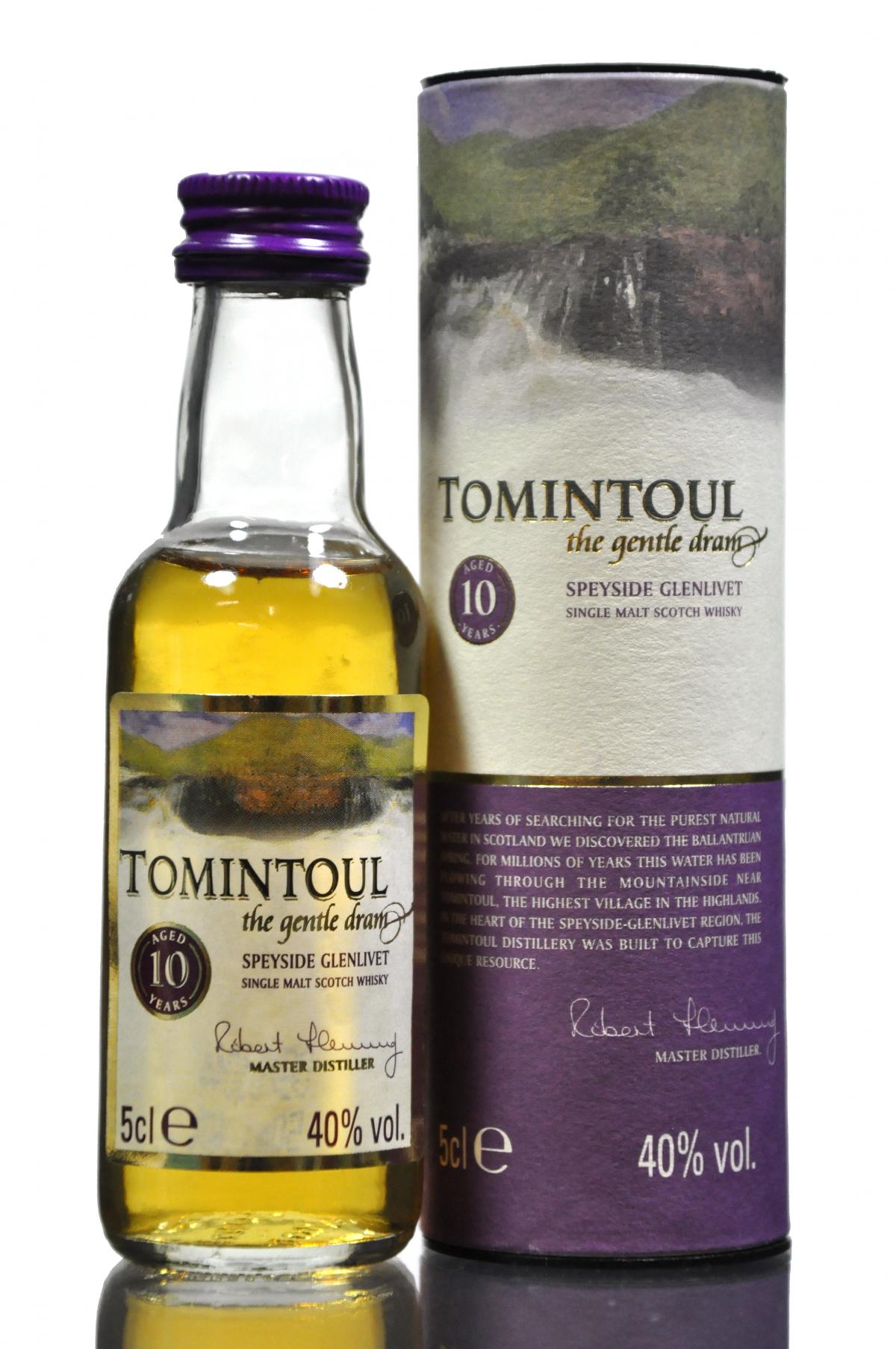 Tomintoul 10 Year Old Miniature