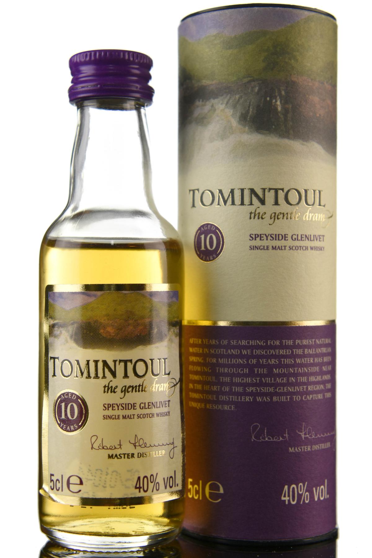 Tomintoul 10 Year Old Miniature