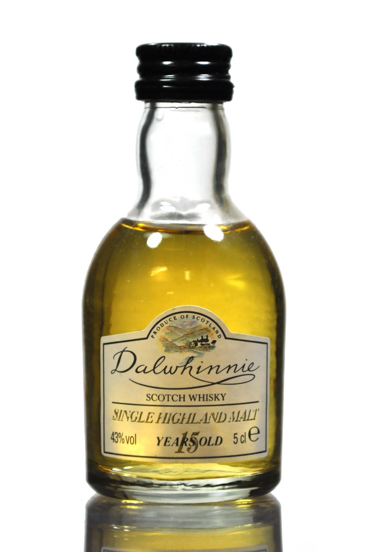 Dalwhinnie 15 Year Old Miniature