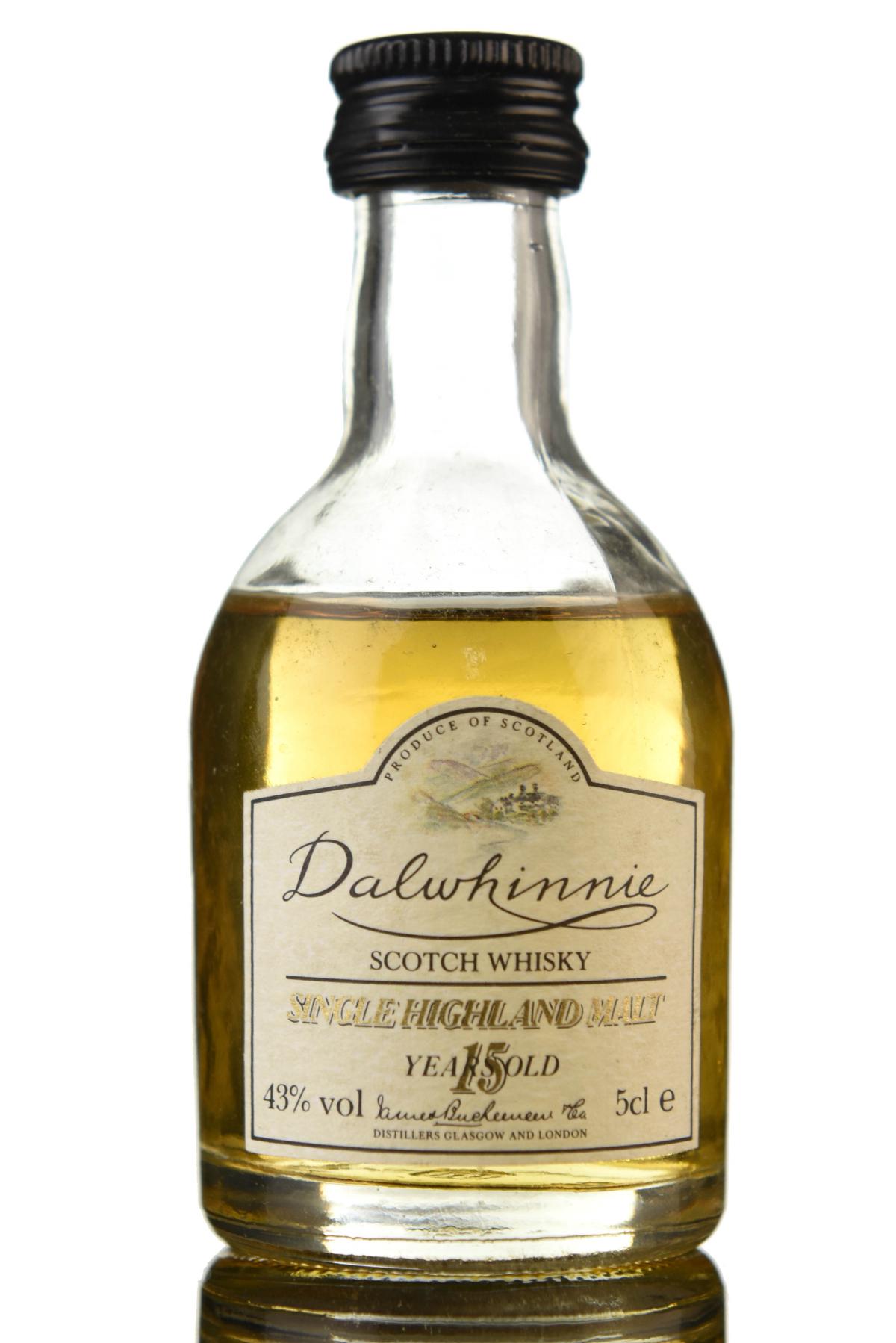 Dalwhinnie 15 Year Old Miniature